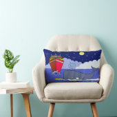 Kapitein Kayak Gered door Walvis Kussen (Stoel)
