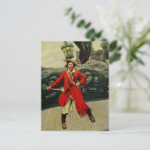 Kapitein Keitt Briefkaart (Staand voorkant)