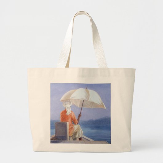 Kapitein Kerala Grote Tote Bag (Voorkant)