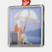 Kapitein Kerala Metalen Ornament (Links)