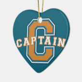 Kapitein Keramisch Ornament (Links)