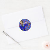 Kapitein Kevin Ronde Sticker (Envelop)