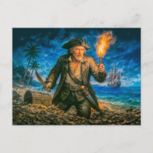 Kapitein Kidd Legendarische Piraat Portret