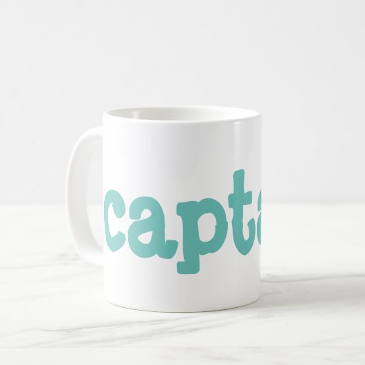 kapitein koffiemok (Voorkant links)