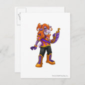 Kapitein Kreludor 2 Briefkaart (Voorkant / Achterkant)