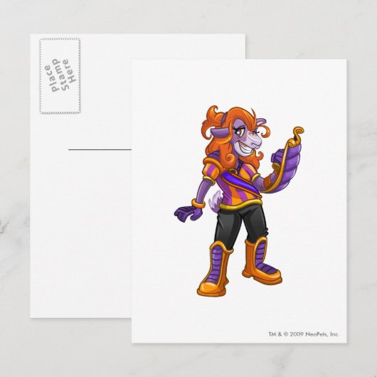 Kapitein Kreludor 2 Briefkaart (Voorkant / Achterkant)