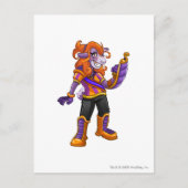 Kapitein Kreludor 2 Briefkaart (Voorkant)