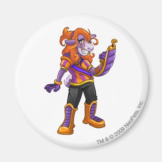 Kapitein Kreludor 2 Magneet (Voorkant)