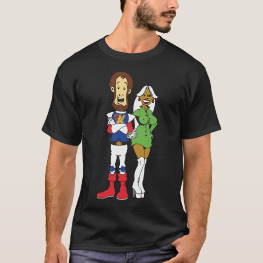 Kapitein Kremmen - Kenny Everett T-shirt (Voorkant)