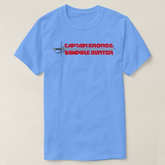 Kapitein Kronos Vampire Hunter T-shirt (Design voorkant)