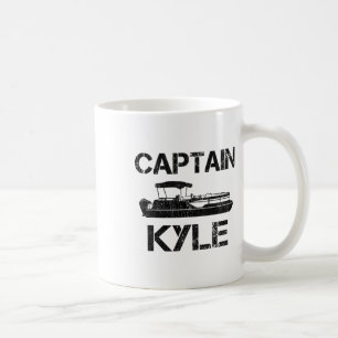 Kapitein Kyle Pontoon Gepersonaliseerde Bootnaam V Koffiemok