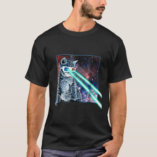 Kapitein Laser Cat T-shirt (Voorkant)