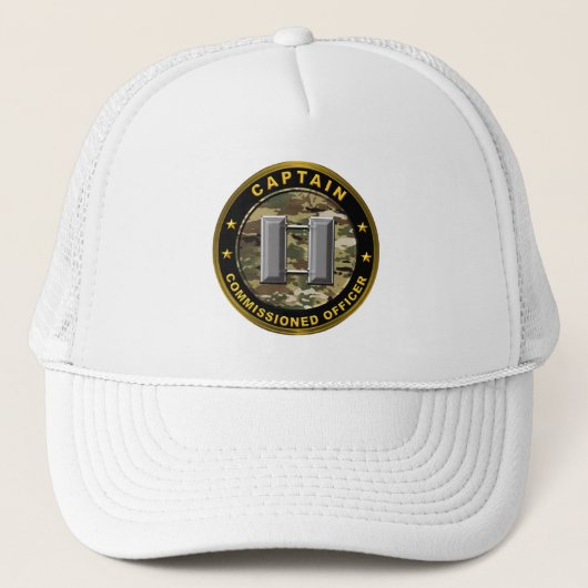 Kapitein Leger Trucker Pet (Voorkant)