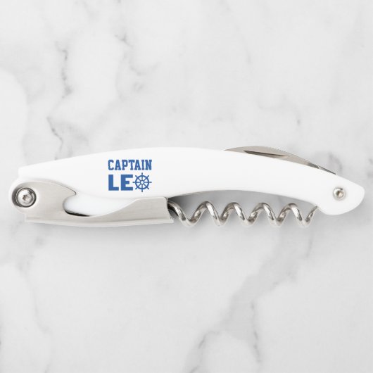 Kapitein Leo Kurkentrekker (Voorkant)