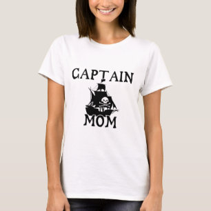Kapitein Mam Dames T-Shirt