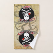 Kapitein Mam - Geëerd door de Diep Bad Handdoek (Handdoek)