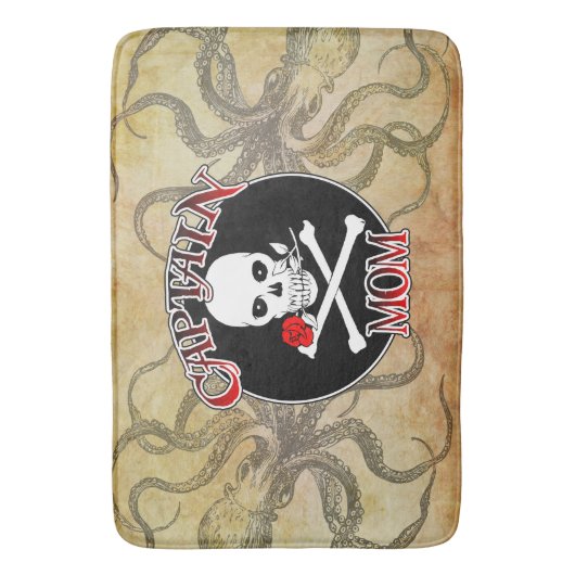 Kapitein Mam - Geëerd door de Diep Badmat (Voorkant Verticaal)