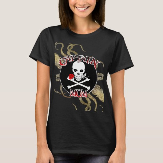 Kapitein Mam - Geëerd door de Diep T-shirt (Voorkant)