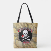 Kapitein Mam - Geëerd door de Diep Tote Bag (Achterkant)