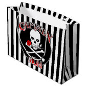 Kapitein Mam Gift Bag Large Cadeautasje (Achterkant Gekanteld)