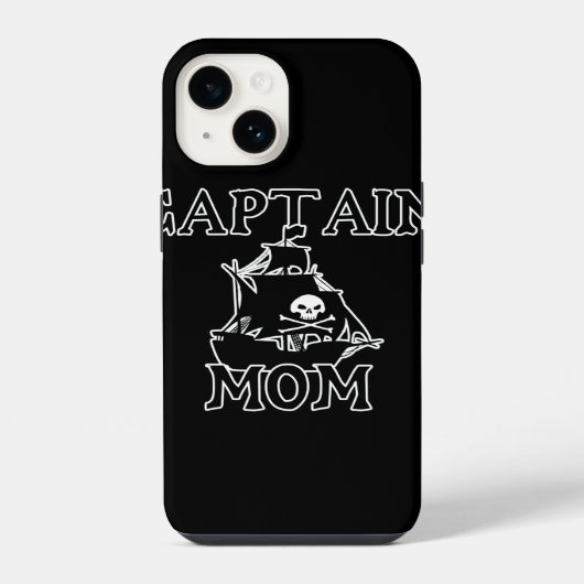 Kapitein Mam iPhone Hoesje (Achterkant)