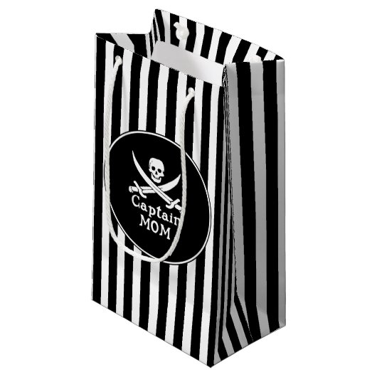 Kapitein Mam Klein Cadeauzakje (Voorkant Gekanteld)