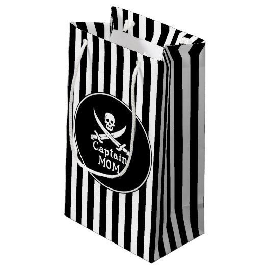 Kapitein Mam Klein Cadeauzakje (Achterkant Gekanteld)