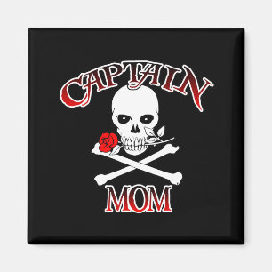 Kapitein Mam (Roos) Magnet