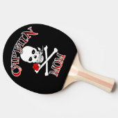 Kapitein Mam Tafeltennisbatje (Zijkant)