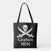 Kapitein Mam Tote Bag (Achterkant)