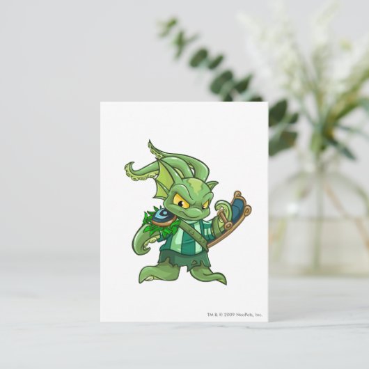 Kapitein Maraqua 2 Briefkaart (Staand voorkant)