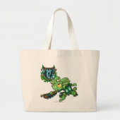Kapitein Maraqua Team 1 Grote Tote Bag (Voorkant)