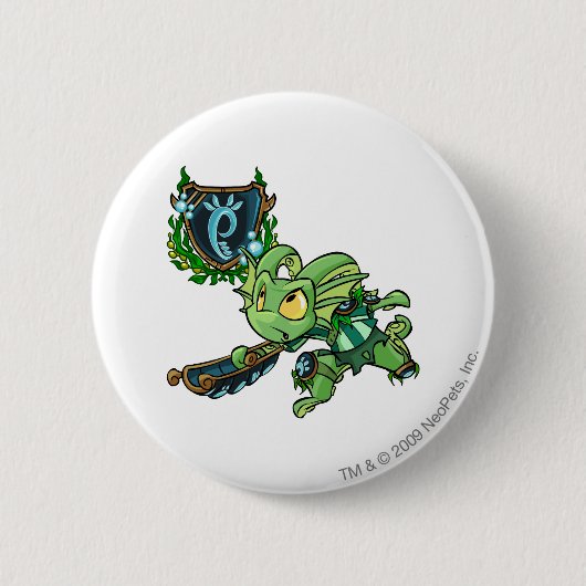 Kapitein Maraqua Team 1 Ronde Button 5,7 Cm (Voorkant)