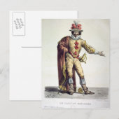 Kapitein Matamore Briefkaart (Voorkant / Achterkant)