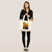 Kapitein Me-Ow Grote Tote Bag (Voorkant (model))