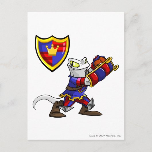 Kapitein Meridell Team 1 Briefkaart (Voorkant)