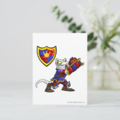 Kapitein Meridell Team 1 Briefkaart (Staand voorkant)