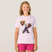 Kapitein Meridell Team 1 T-shirt (Voorkant volledig)