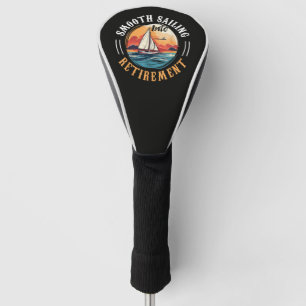 Kapitein met een vlekkeloze carrière gaat met pens golfheadcover