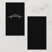 Kapitein met vaarklare vaarsnelheid visitekaartje (Voorkant / Achterkant)