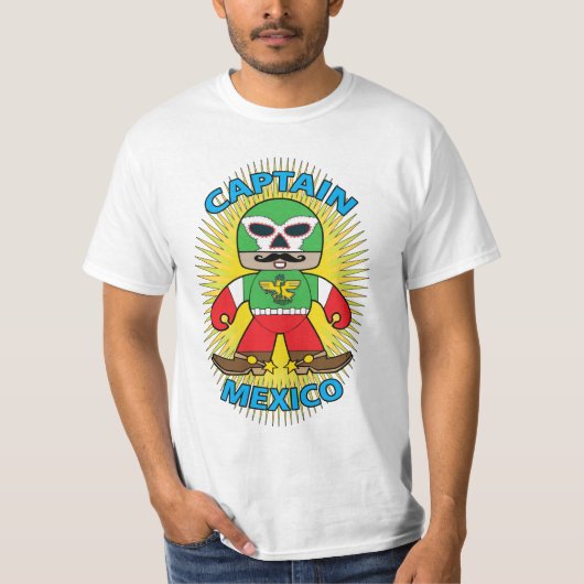 Kapitein Mexico Shirt (Voorkant)