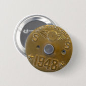 Kapitein Midnight Decoder Badge 1948 Ronde Button 5,7 Cm (Voorkant /achterkant)