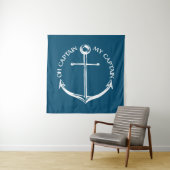 Kapitein, mijn kapitein wandkleed (In situ)