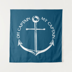 Kapitein, mijn kapitein wandkleed
