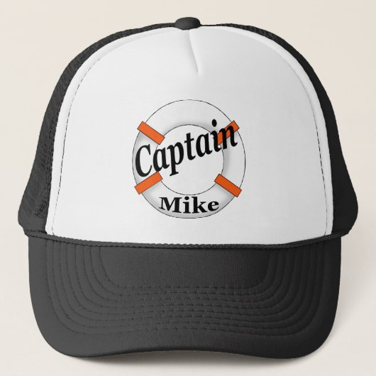Kapitein Mike Gear Trucker Pet (Voorkant)
