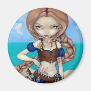 "Kapitein Molly Morgan" Magnet