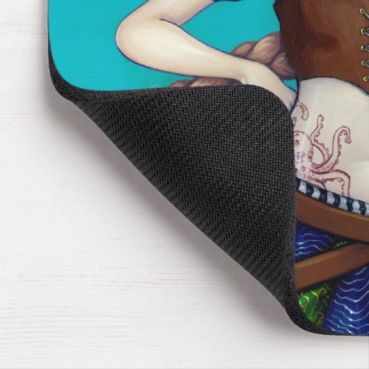 "Kapitein Molly Morgan" Mousepad Muismat (Hoek)