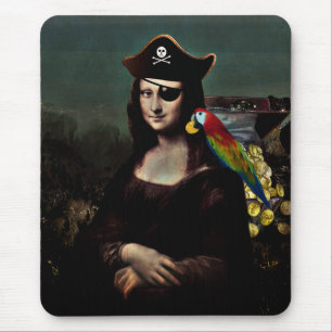 Kapitein Mona Lisa Pirate Muismat