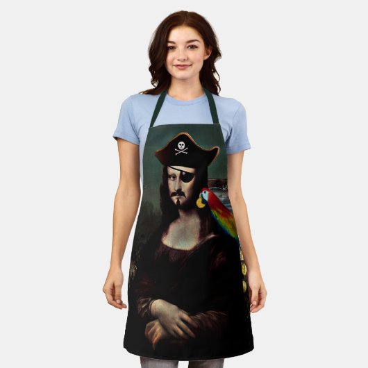 Kapitein Mona Lisa Pirate Schort (Gedragen)