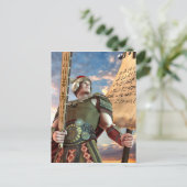 Kapitein Moroni Briefkaart (Staand voorkant)